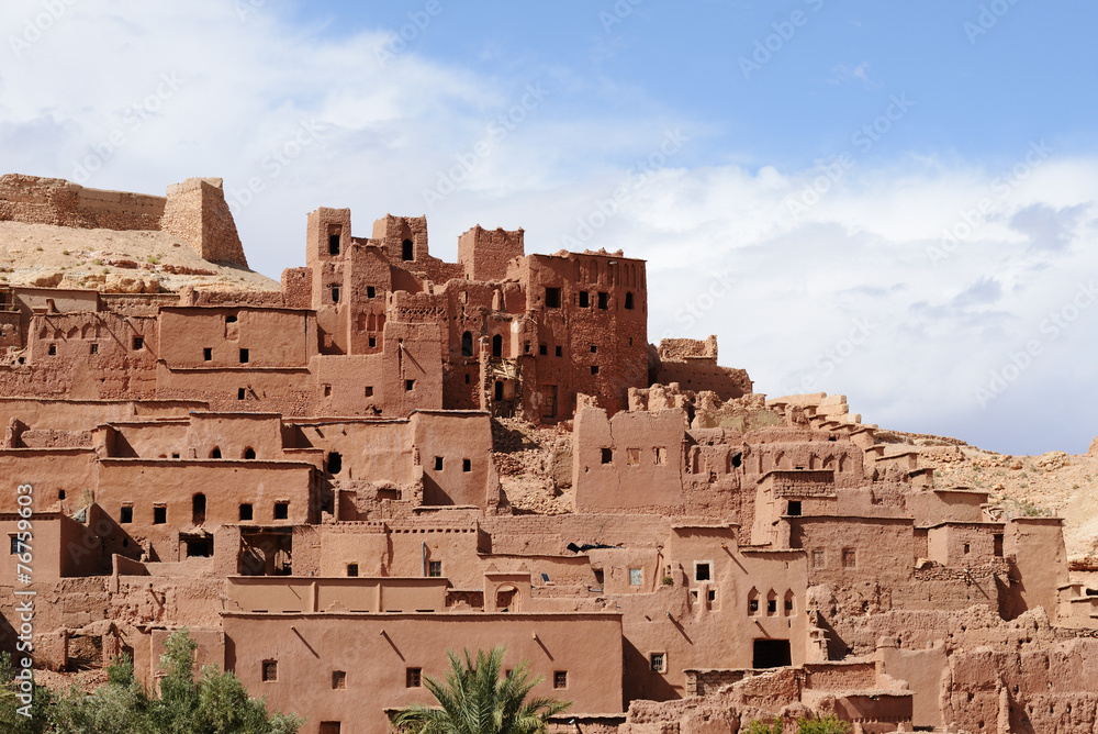 Morocco. Kasbah Ait Ben Haddou near Ouarzazate