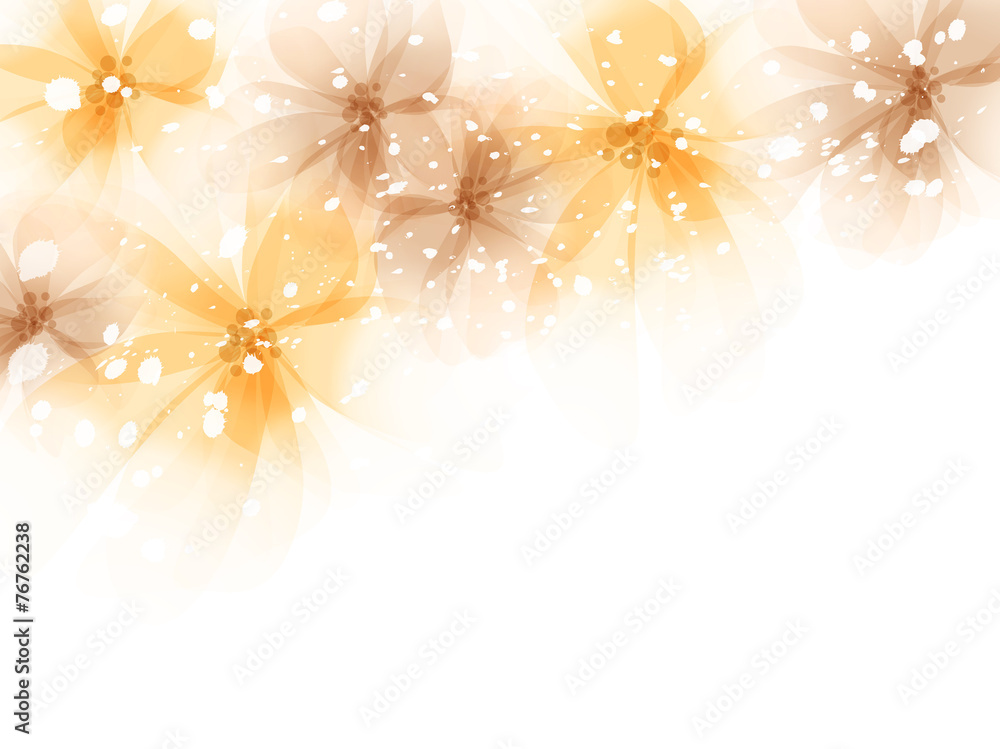 vector background with flowers vector background with flowers
