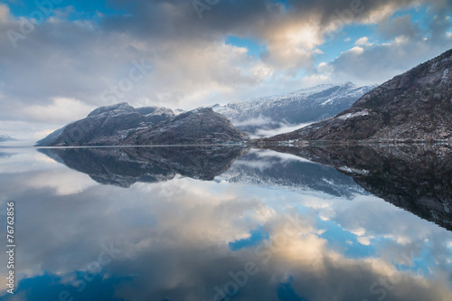 Lysefjord in Winter