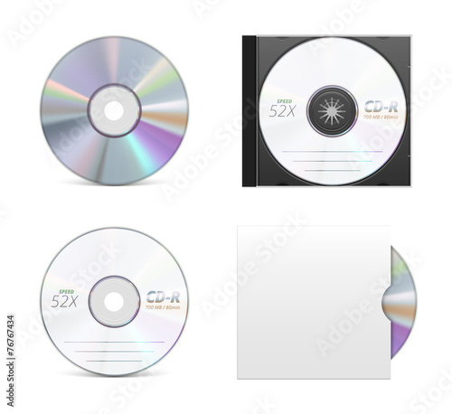 Disque compact vectoriel 2