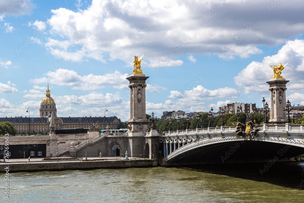 Pont Alexandre in Paris
