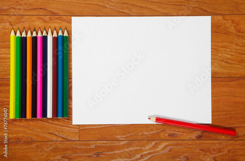 Pencils and paper