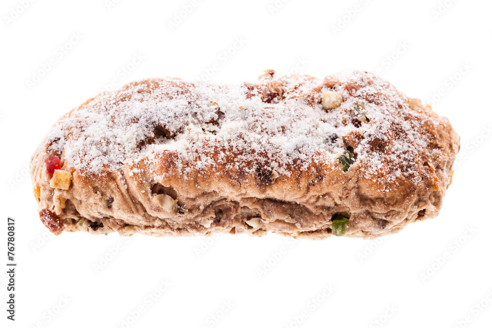 Isolated austrian pastry