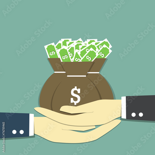 give money