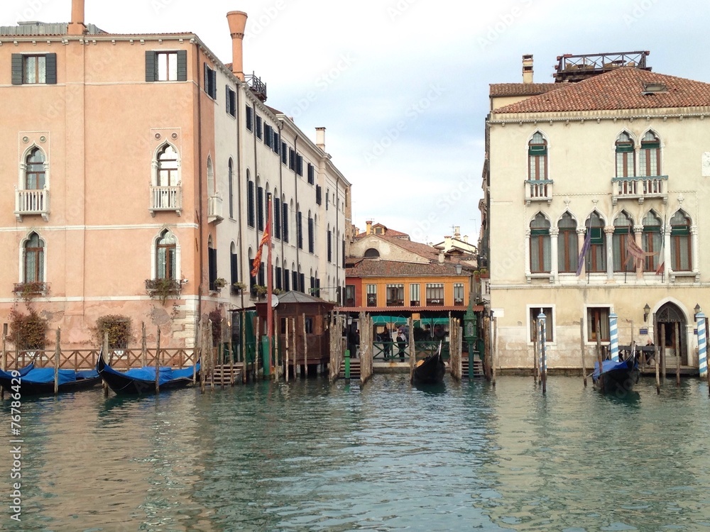 palacios en el gran canal Venecia