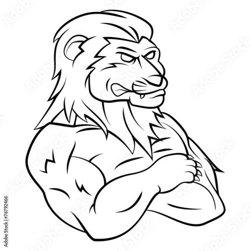 Lion Mascot