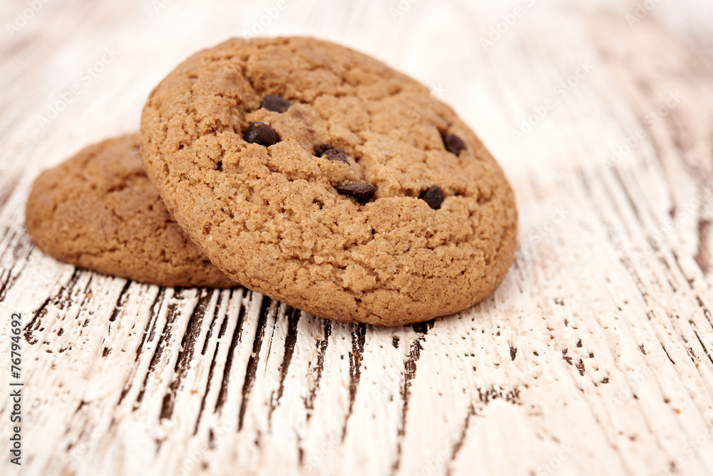 oat cookies on wooden table oat cookies on wooden table