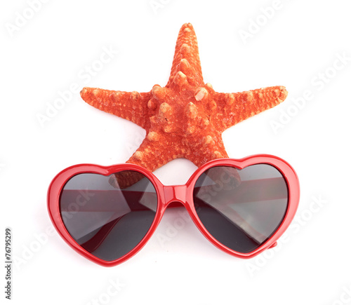 sea star and sungasses