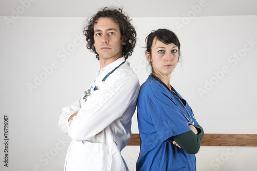 dottori in ospedale photo