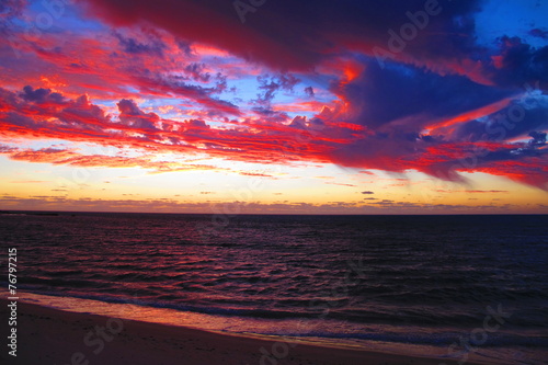 Fototapeta Naklejka Na Ścianę i Meble -  sunset at Ningaloo Coast, West Australia