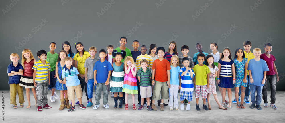 Obraz premium Children Kids Happiness Cheerful Childhood Youth Concept
