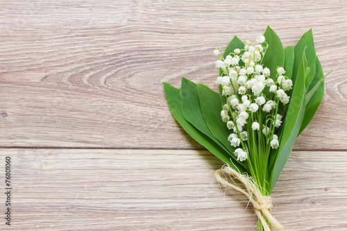 lilly of the valley posy