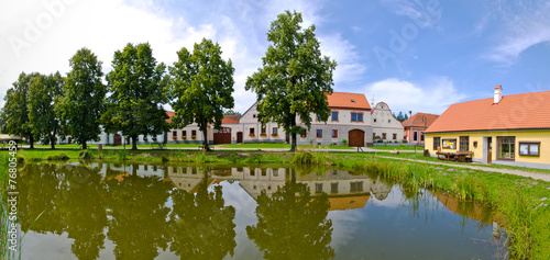 Holasovice in Czech Republic - village on UNESCO heritage list