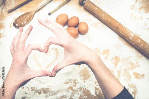 Flour, eggs and Love