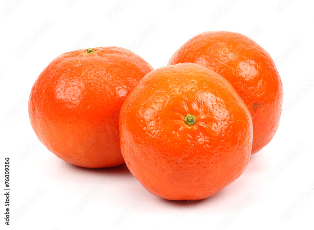 tangerine or mandarin fruit isolated on white background tangerine or mandarin fruit isolated on white background