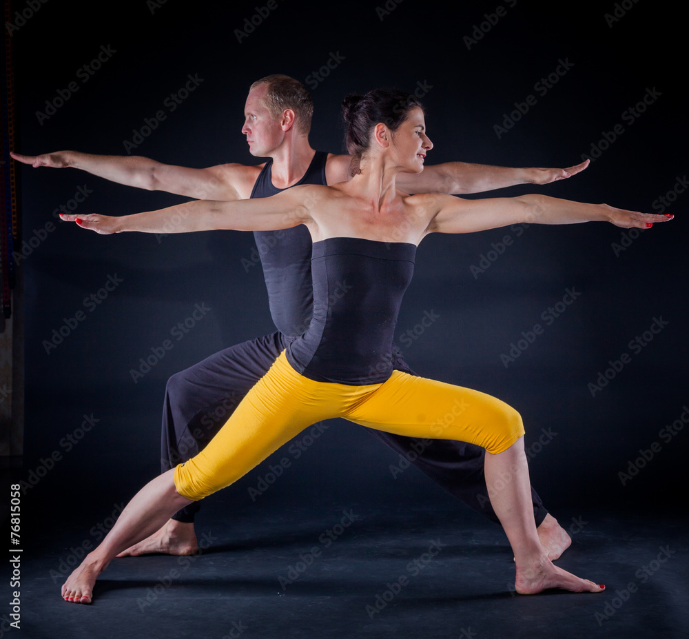 Yoga couple