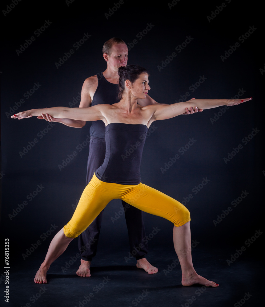 Yoga couple