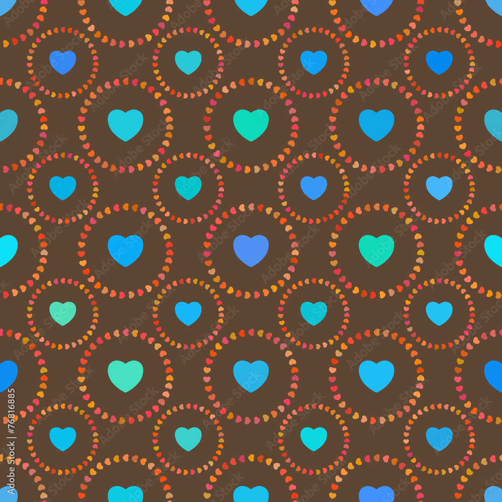 seamless background with hearts seamless background with hearts