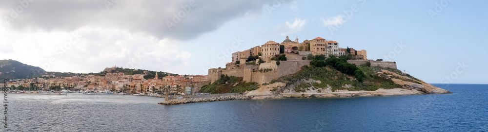 Town of Calvi from the ferry