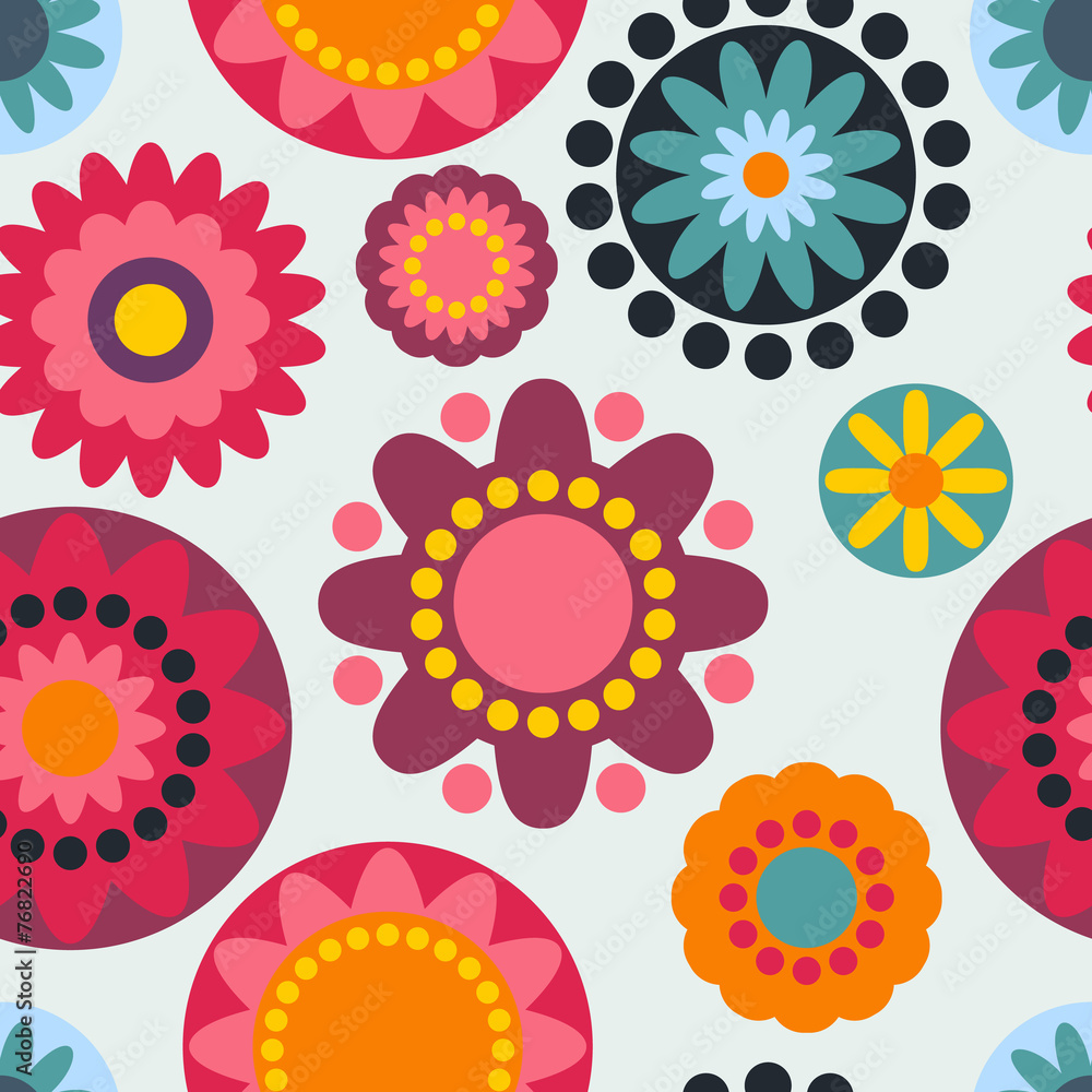 Floral Seamless Pattern Floral Seamless Pattern