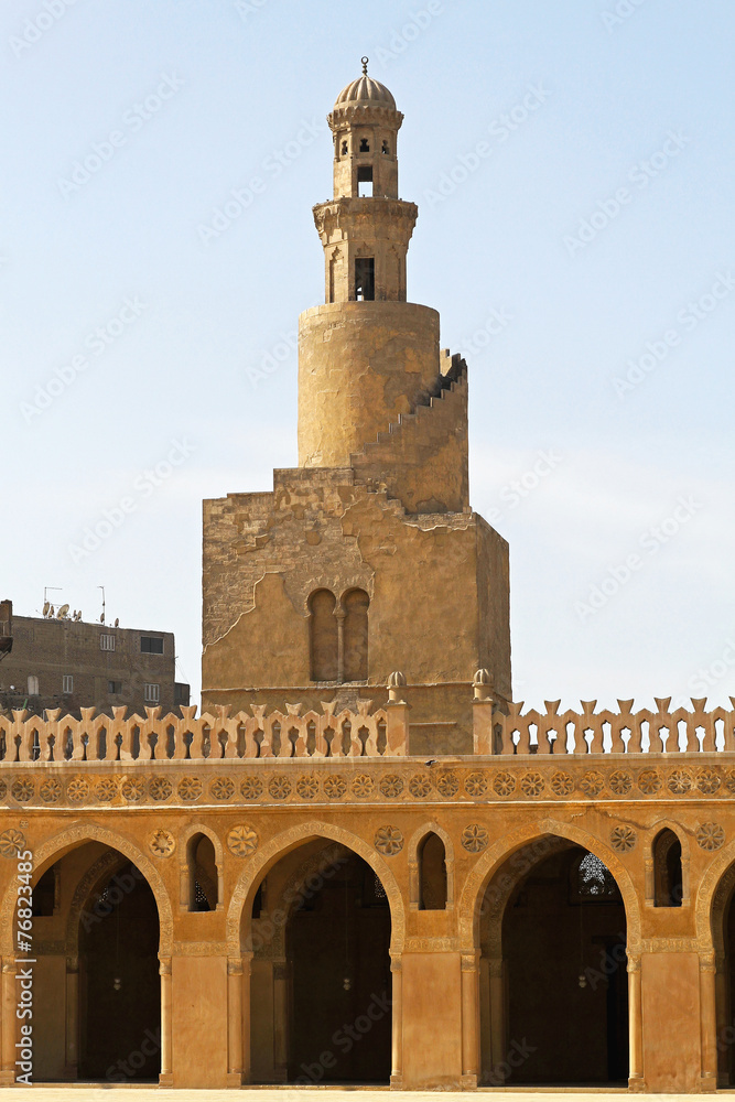 Spiral minaret Ibn Tulun