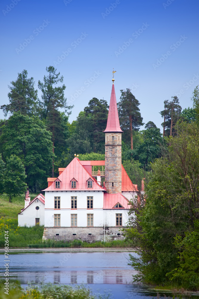 Priory Palace in Gatchina, Russia (built in 1799)