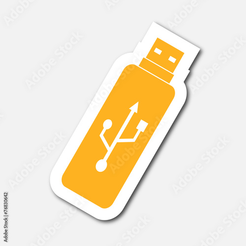 Logo clé usb.