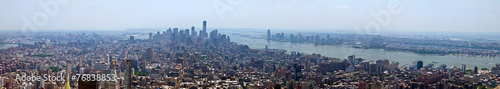 New York City Panoramic Skyline #76838853