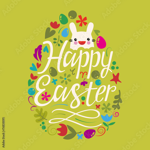 Easter, pink bunny.
