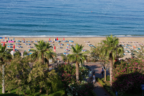 Alanya - the beach of Cleopatra . Turkey photo