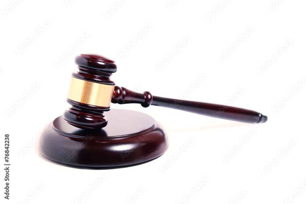Wooden gavel Wooden gavel