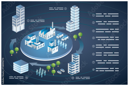 Isometric Buildings city