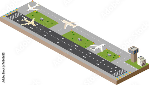Airport runway