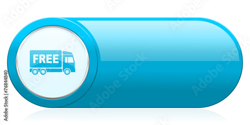 free delivery icon transport sign