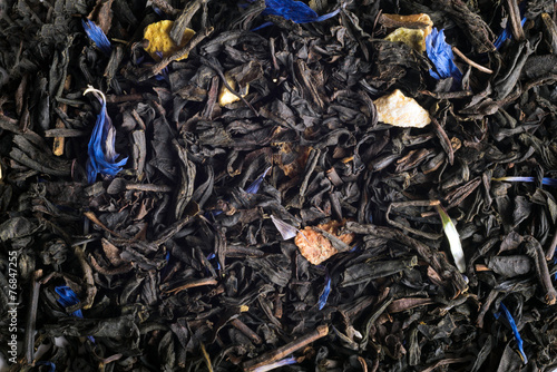 Tea mix close view