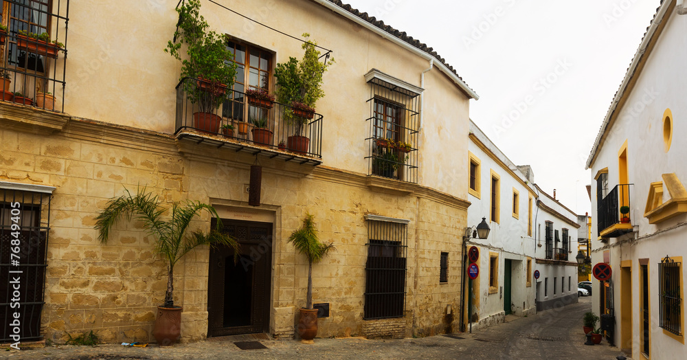 Old street in Jerez de la Frontera