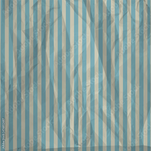 Striped creased vintage paper