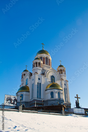 Храм-на-крови. Екатеринбург. Вид с улицы Толмачева