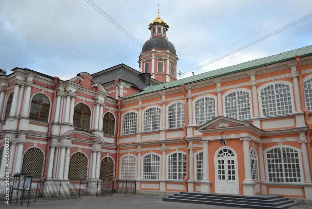 Naklejka premium Alexander Nevsky Lavra.