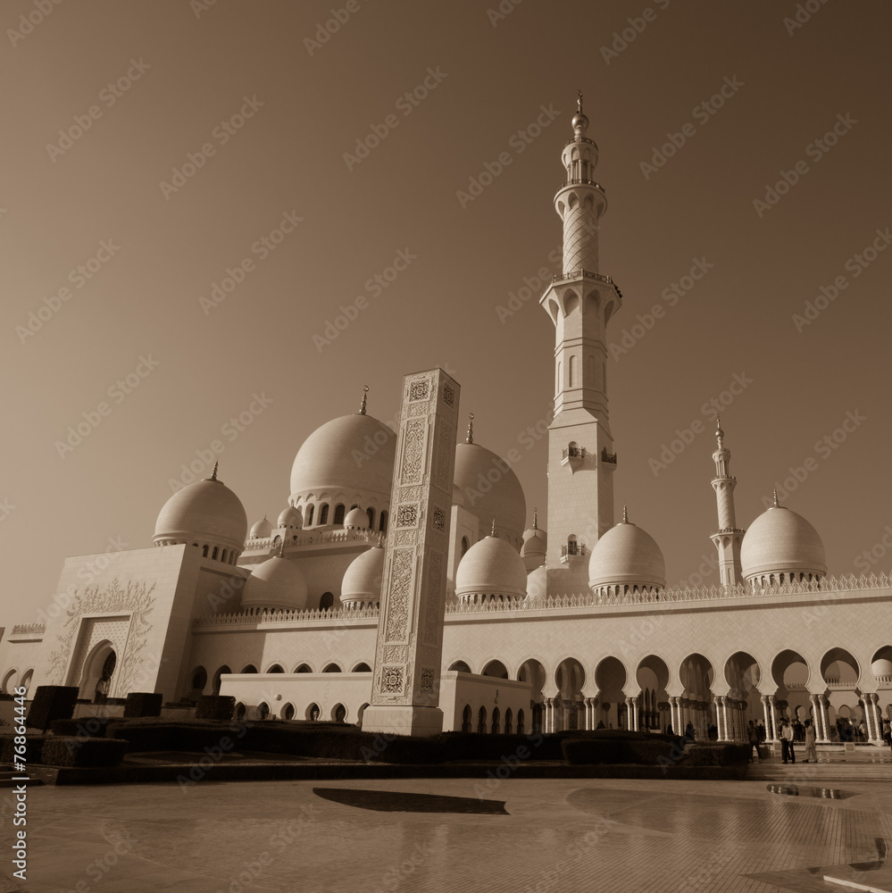 Obraz premium Sheikh Zayed Grand Mosque Abu Dhabi