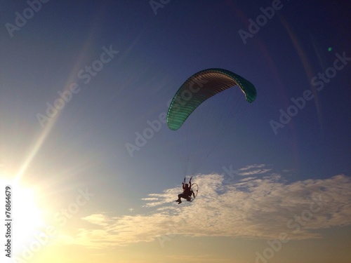 motor paraglider