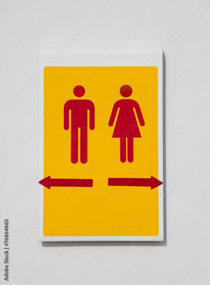 Women and men sign Stock Photo | Adobe Stock