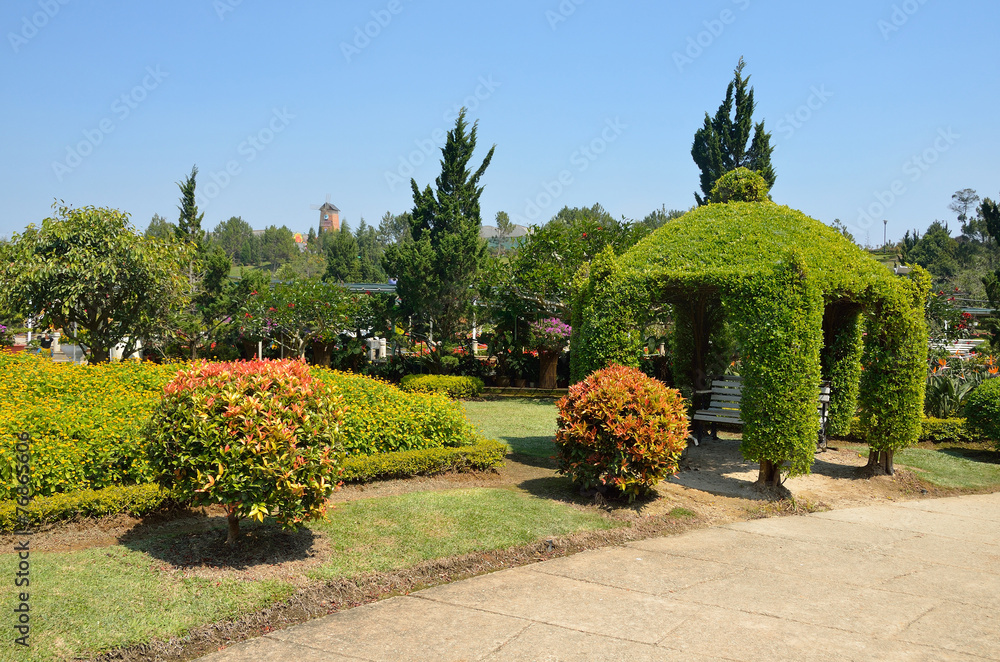 Ботанический сад в Далате, Вьетнам