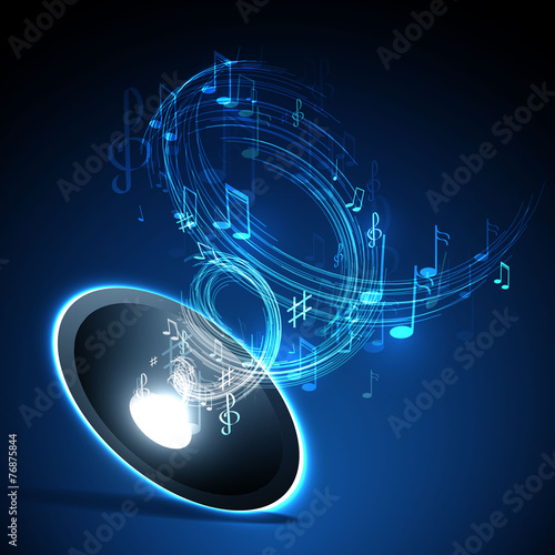 abstract  music background
