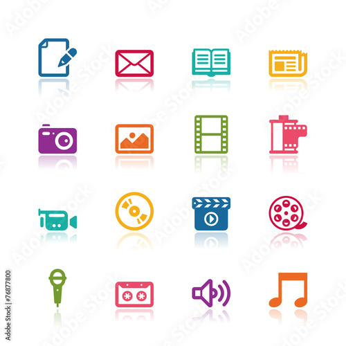 Media icons
