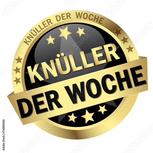 Button with banner Knüller der Woche