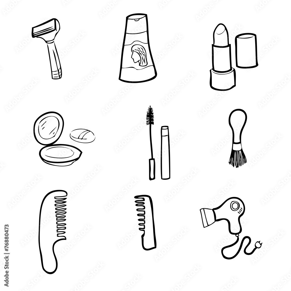 Cosmetic and toilet tool Cosmetic and toilet tool