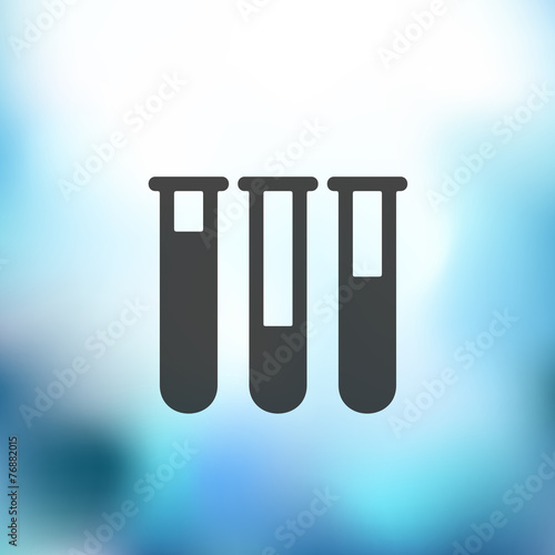 medicine icon on blurred background