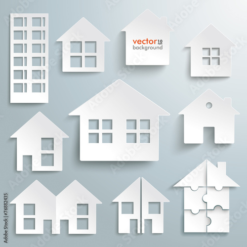 Paper Houses Set
