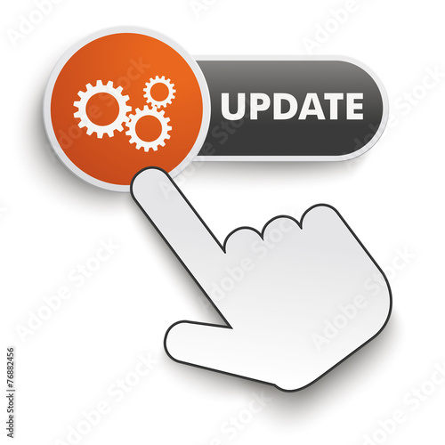 Update Button Hand Cursor